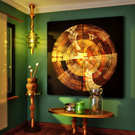 Integridad Resumen de arte Impresión de lienzo env