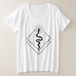 Inteligencia Sabiduría Sunshine Snake T-Shirt