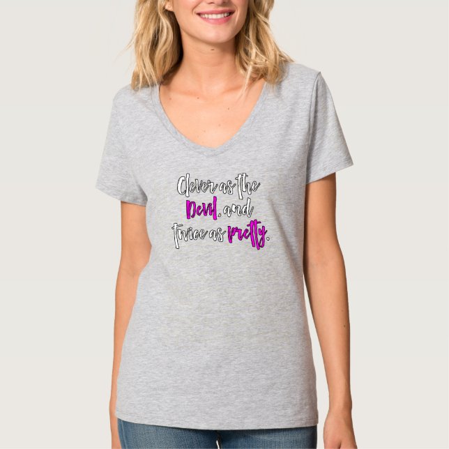 Inteligente como la Camisa Diablo (Anverso)