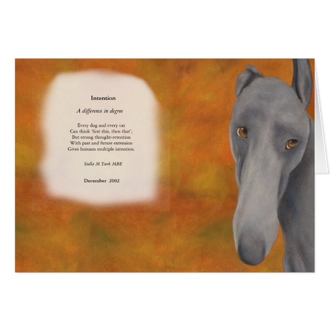 Intención - Diferencia de grado - tarjeta (Anverso (Horizontal))