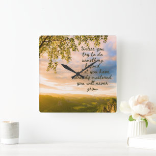 Intentar algo nuevo para el reloj de pared