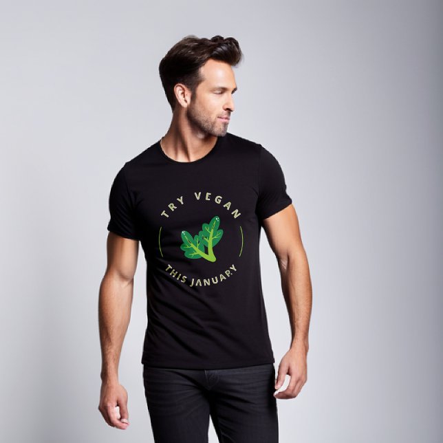 Intentar Vegan Esta Camiseta De Enero (Subido por el creador)