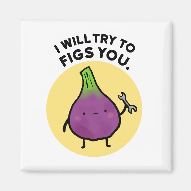 Intentaré Armarte Un Imán De Pun De Fruta. (Frente)