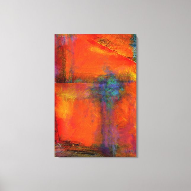 Interacción de la decoración de pared de lienzo ab (Anverso)