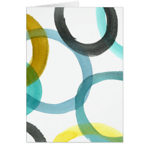 Interbloqueando los círculos amarillos y azules