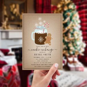 Intercambio de Galletas de Navidad de Jengibre