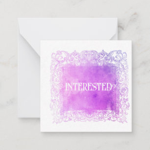 *~* ¿INTERESADO? Tarjeta de nota plana AP63 de rel