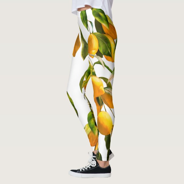 Interesantes leggings de limón (Izquierda)