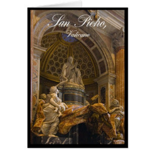 Interior de la basílica de San Pedro en Vatican