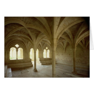 Interior de la Casa Capítulo, siglos XII-XIII