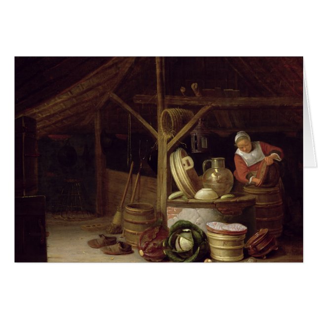 Interior de la cocina (Anverso (Horizontal))