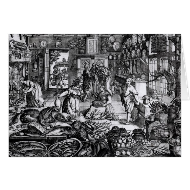 Interior de la cocina (Anverso (Horizontal))