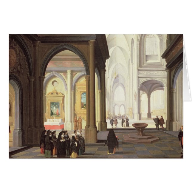 Interior de la iglesia (Anverso (Horizontal))