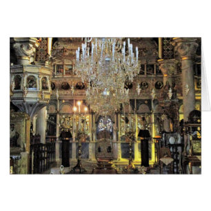 Interior de la iglesia de los Metamorphis, Syros