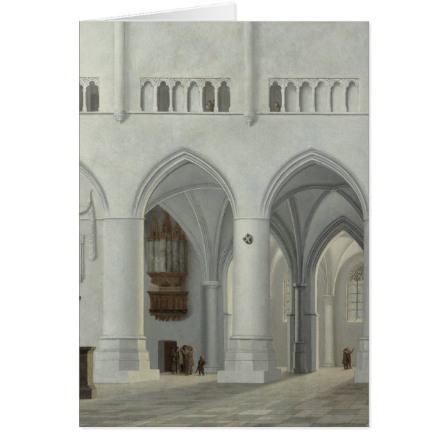 Interior de la Iglesia de San Bavo, Haarlem (Frente)