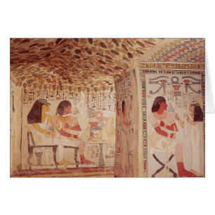 Interior de la tumba de Sennefer, nuevo reino