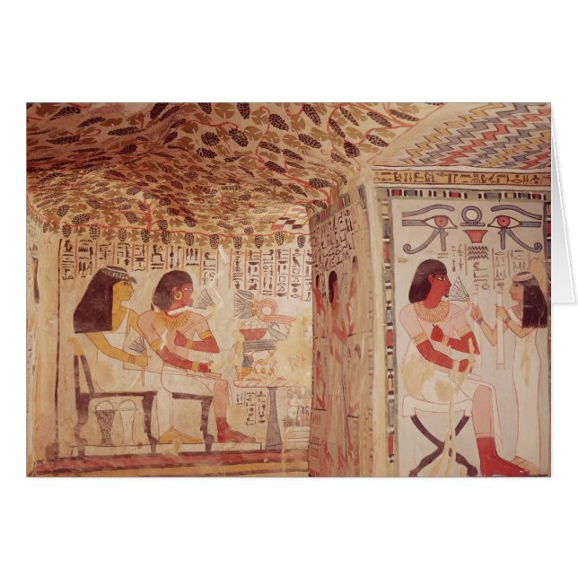Interior de la tumba de Sennefer, nuevo reino (Anverso (Horizontal))