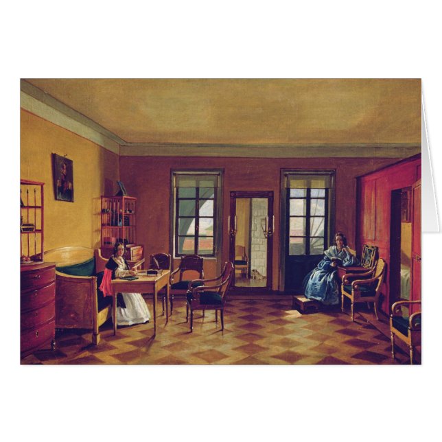 Interior de un ático (Anverso (Horizontal))