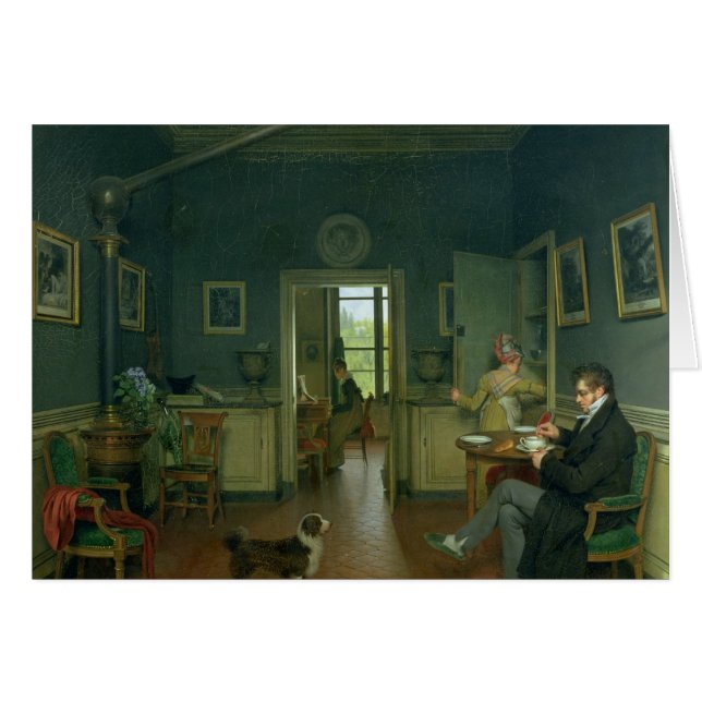 Interior de un comedor, 1816 (Anverso (Horizontal))