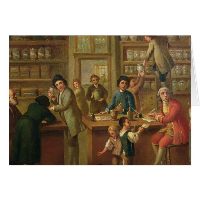 Interior de una farmacia (Anverso (Horizontal))