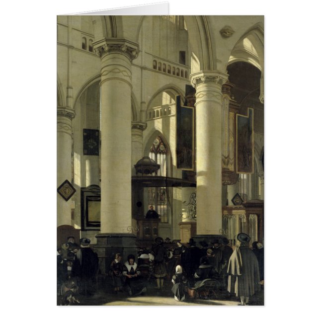 Interior de una iglesia (Frente)