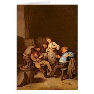 Interior de una taberna holandesa