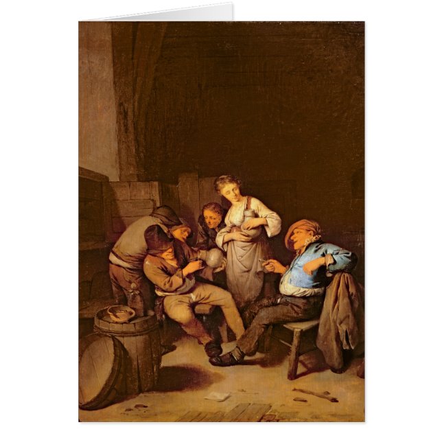 Interior de una taberna holandesa (Frente)