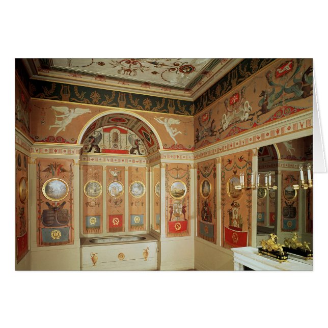 Interior del cuarto de baño de Napoleon, (Anverso (Horizontal))