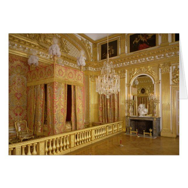 Interior del dormitorio de Louis XIV, 1701-23 (Anverso (Horizontal))