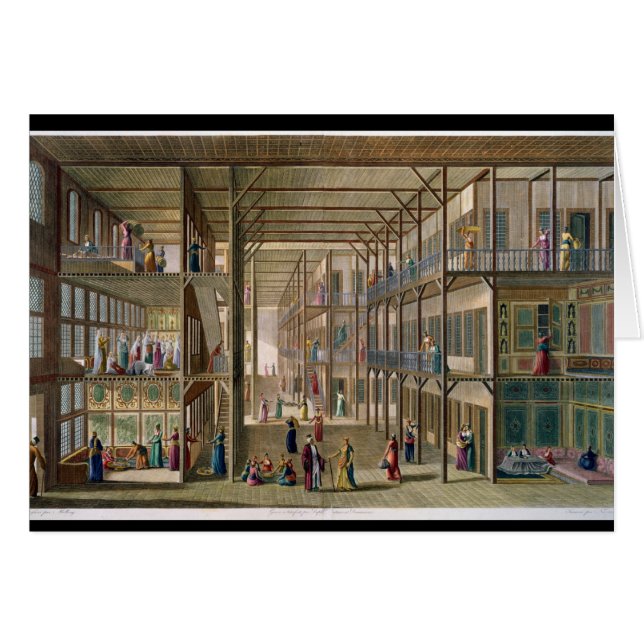 Interior del Harem del gran señor de Constan (Anverso (Horizontal))