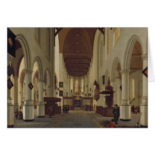 Interior del Oude Kerk, Delft, c.1660-70