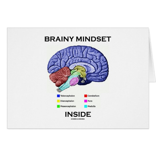 Interior inteligente del modo de pensar (cerebro (Anverso (Horizontal))