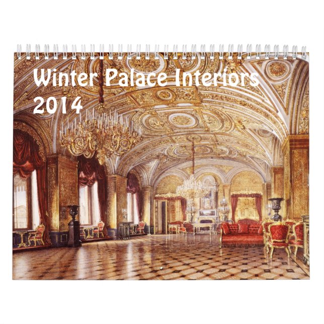 Interiores del calendario del palacio 2014 del (Tapa)