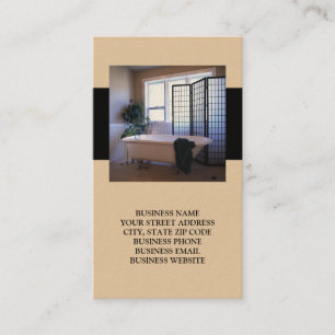 Interiores o Tarjetas Empresariales Organizadas