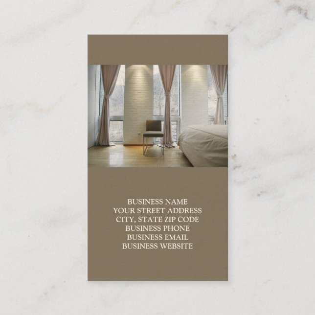 Interiores o Tarjetas Empresariales Organizadas (Anverso)