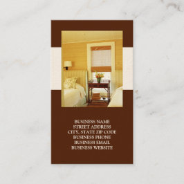 Interiores o Tarjetas Empresariales Organizadas