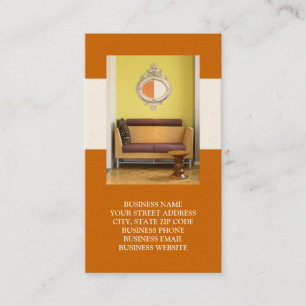 Interiores o Tarjetas Empresariales Organizadas