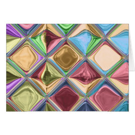 Interiorismo decorado con tarjeta de saludo Candyg