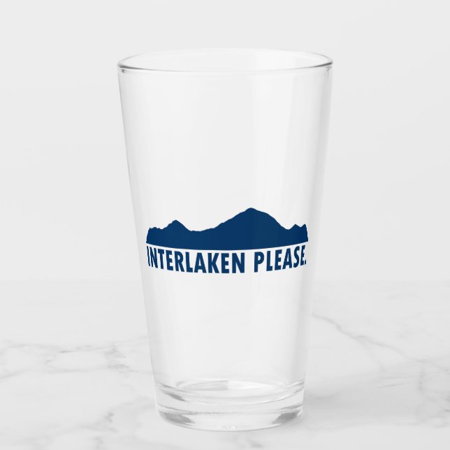 Interlaken Suiza Por favor (Anverso)