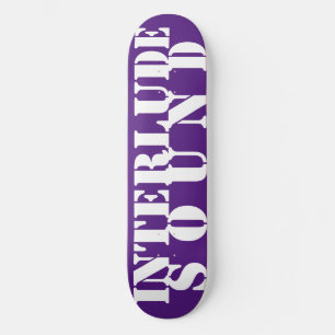 INTERLUDE SONIDO 8 Tablero de skateboard de 1/2"