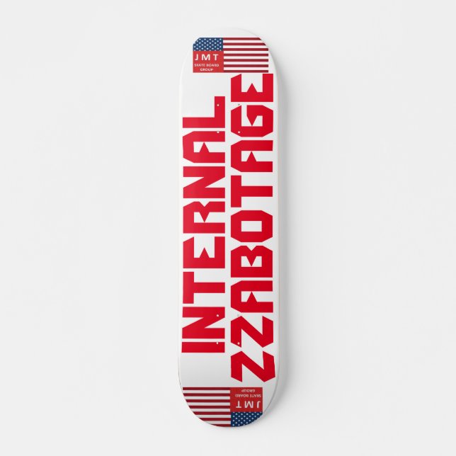 INTERNAL ZAZZBOTAGE Patineta (Anverso )