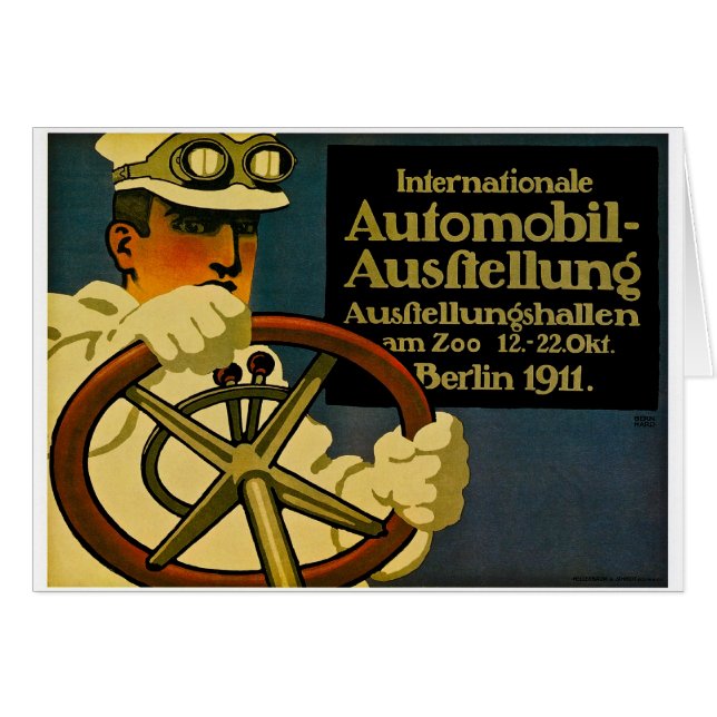 Internationale Automobil-Ausftellung 1911 (Anverso (Horizontal))