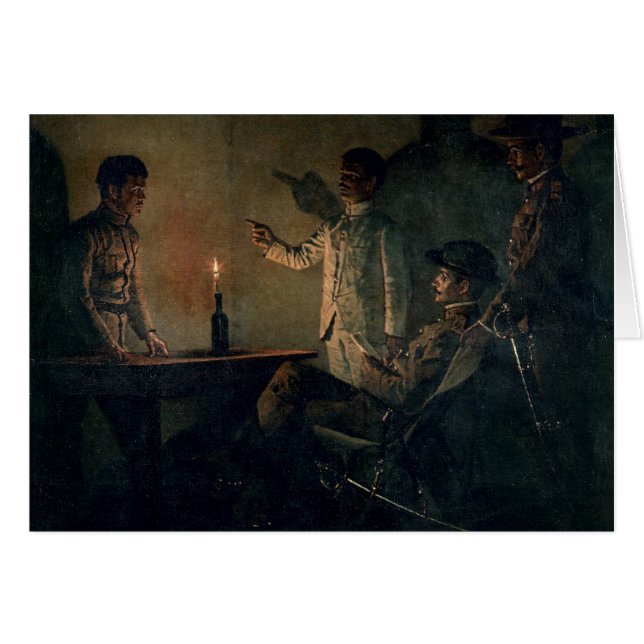 Interrogación de un desertor (Anverso (Horizontal))