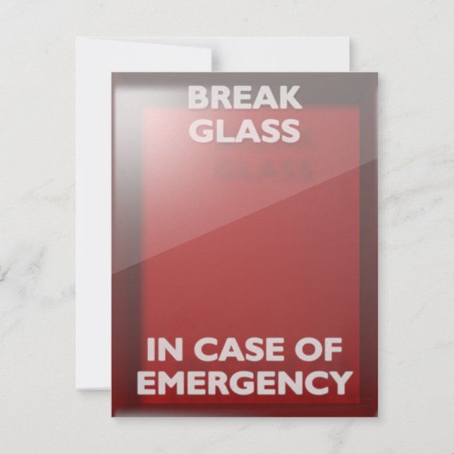 Interrumpir En Funda De La Caja Roja De Emergencia (Anverso)