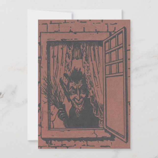 Interruptor de ventana Krampus rojo (Anverso)