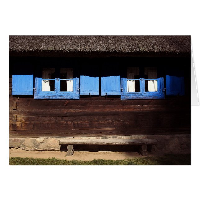 Interruptores de ventanas azules - Tarjeta (Anverso (Horizontal))