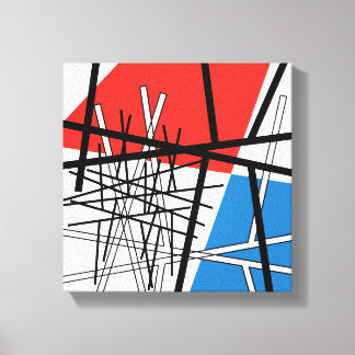 Intersección de Líneas y Planos - Arte Abstracto