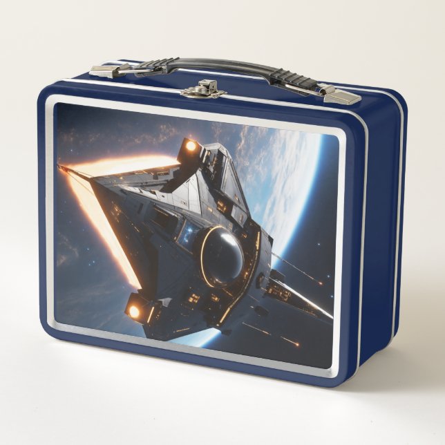 "Interstellar Voyage Lunch Box" (Anverso)
