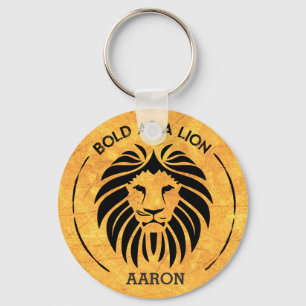 Intrépido como llavero del león