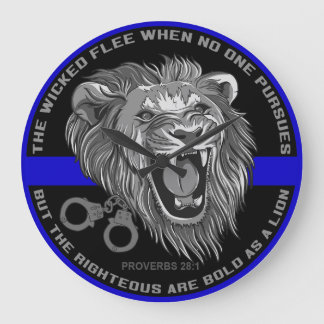 Intrépido como reloj fino de Blue Line del león